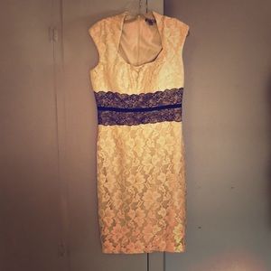 Lace cocktail dress